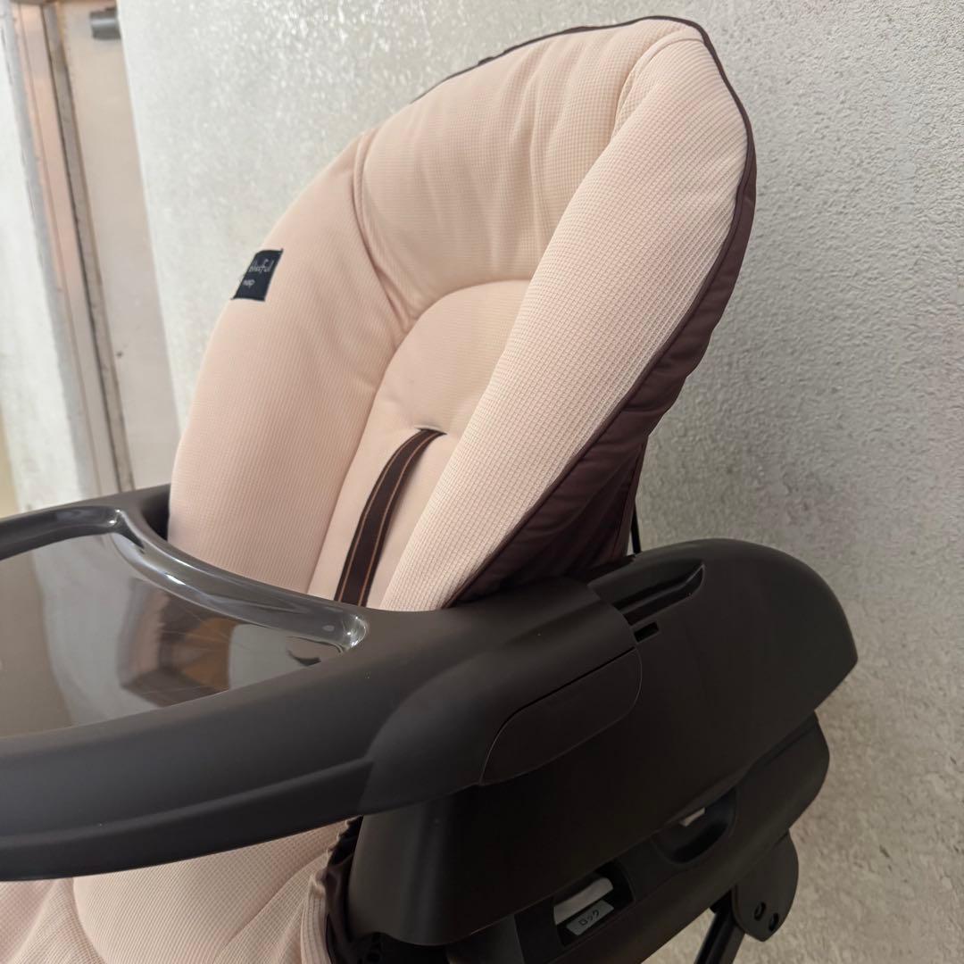 E183◆Combi ネムリラ4キャス ハイローチェア SWINGlotta