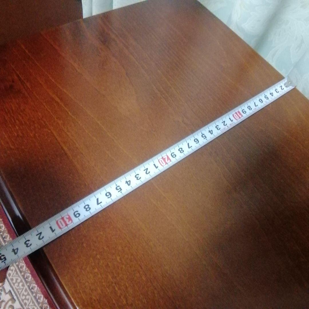 【美品】カリモク　キャビネット　プリンター台　コロニアル　収納棚　キッチンラック