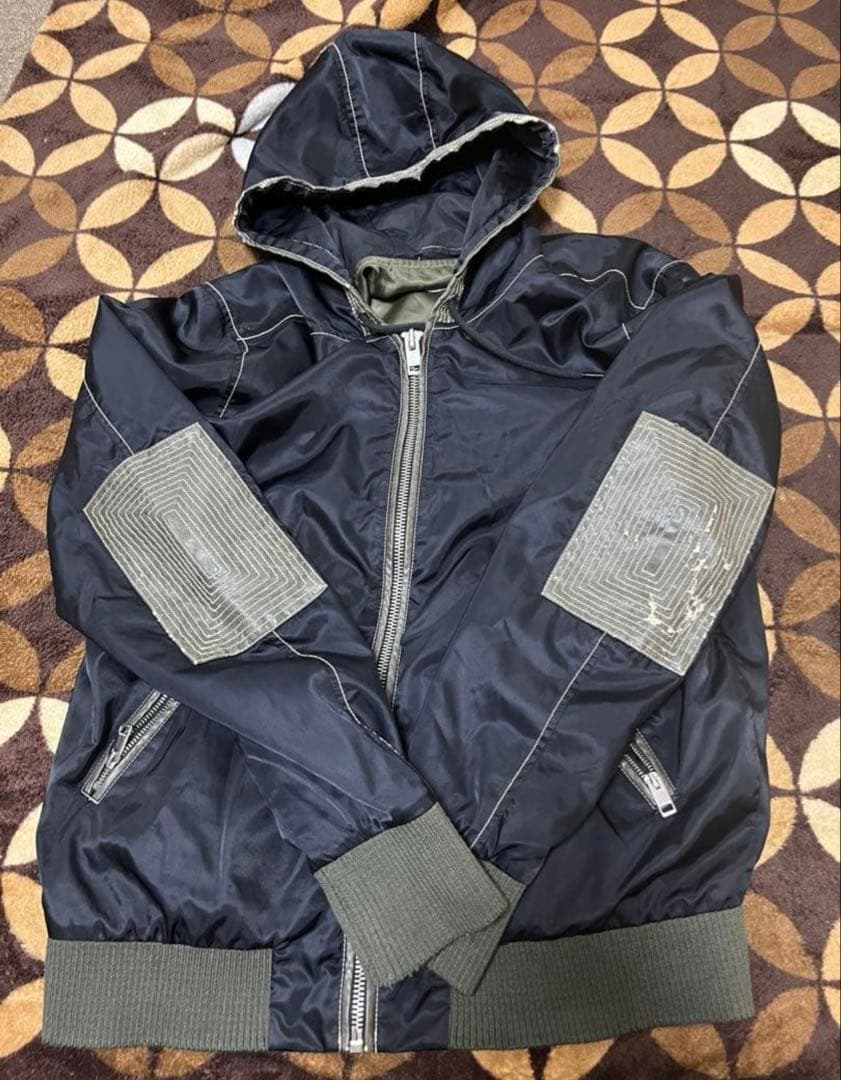 希少 DIESEL ナイロンパーカー archive y2k あおば 着用
