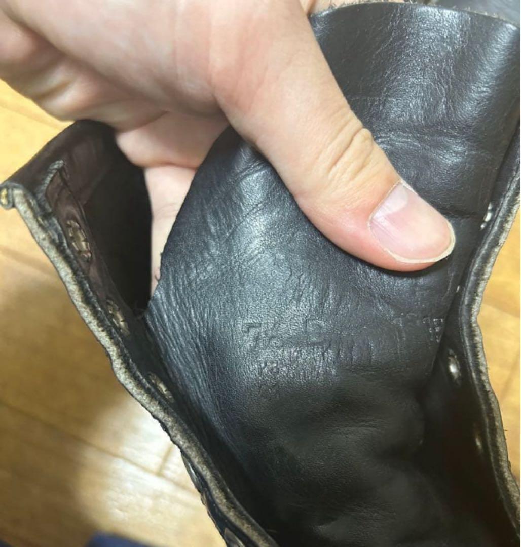 レッドウイング　アイリッシュセッター7 1/2 D 黒25.5cm羽タグキムタク