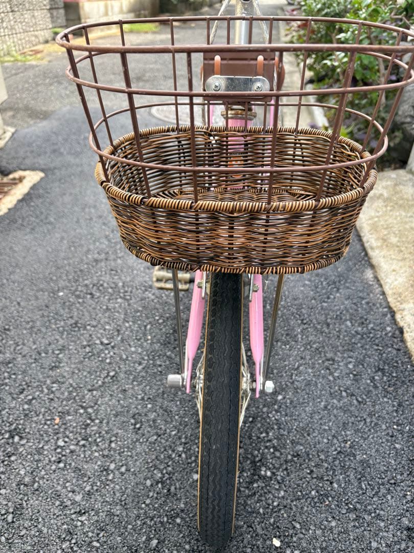 a.n.design works 子供用自転車 16インチ ピンク