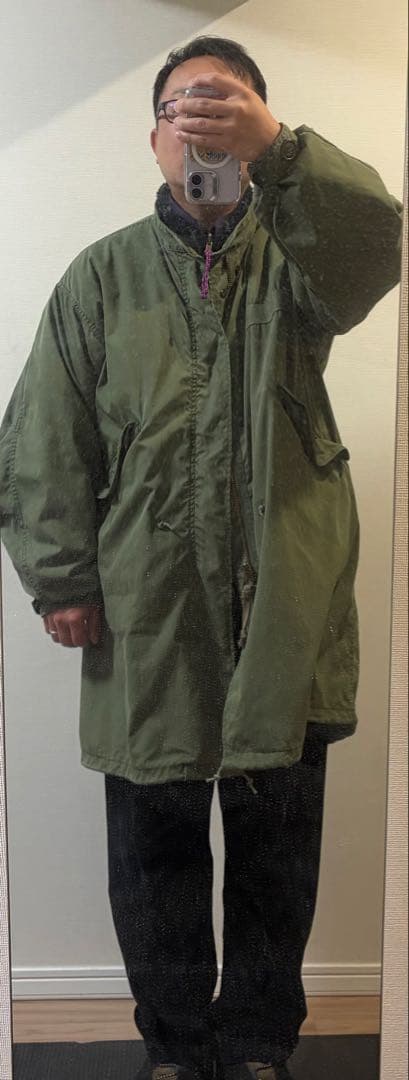 実物 放出品 m65 フィッシュテール m-65 希少サイズ S