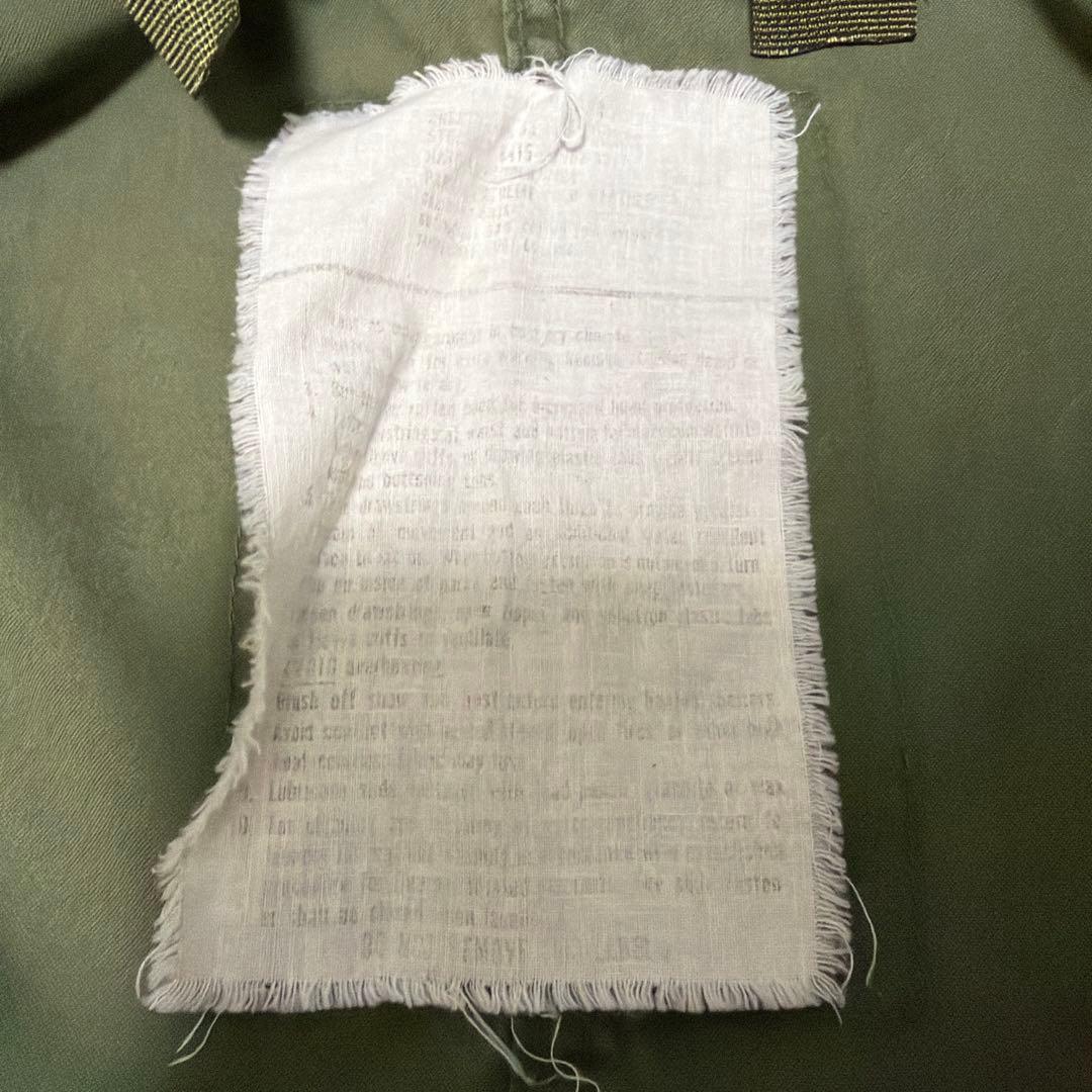 実物 放出品 m65 フィッシュテール m-65 希少サイズ S