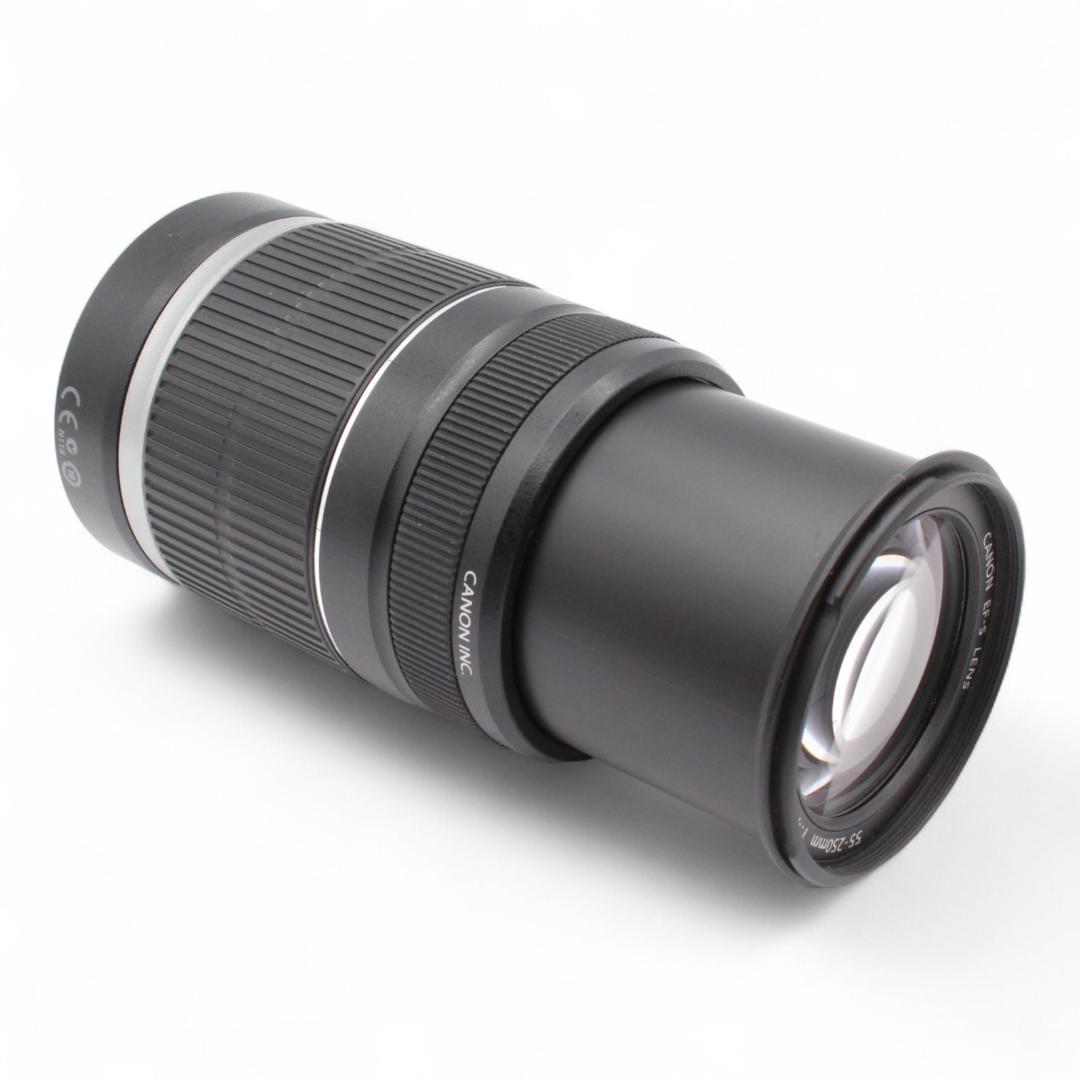 [美品] 望遠レンズ Canon EF-S 55-250mm F4-5.6 IS
