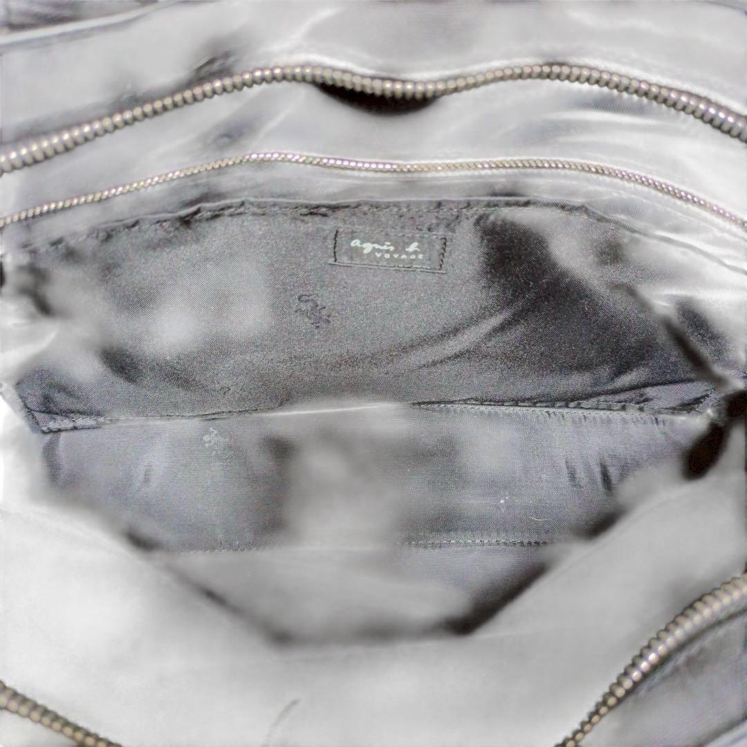 バッグ agnes.b 2way business bag leather logo