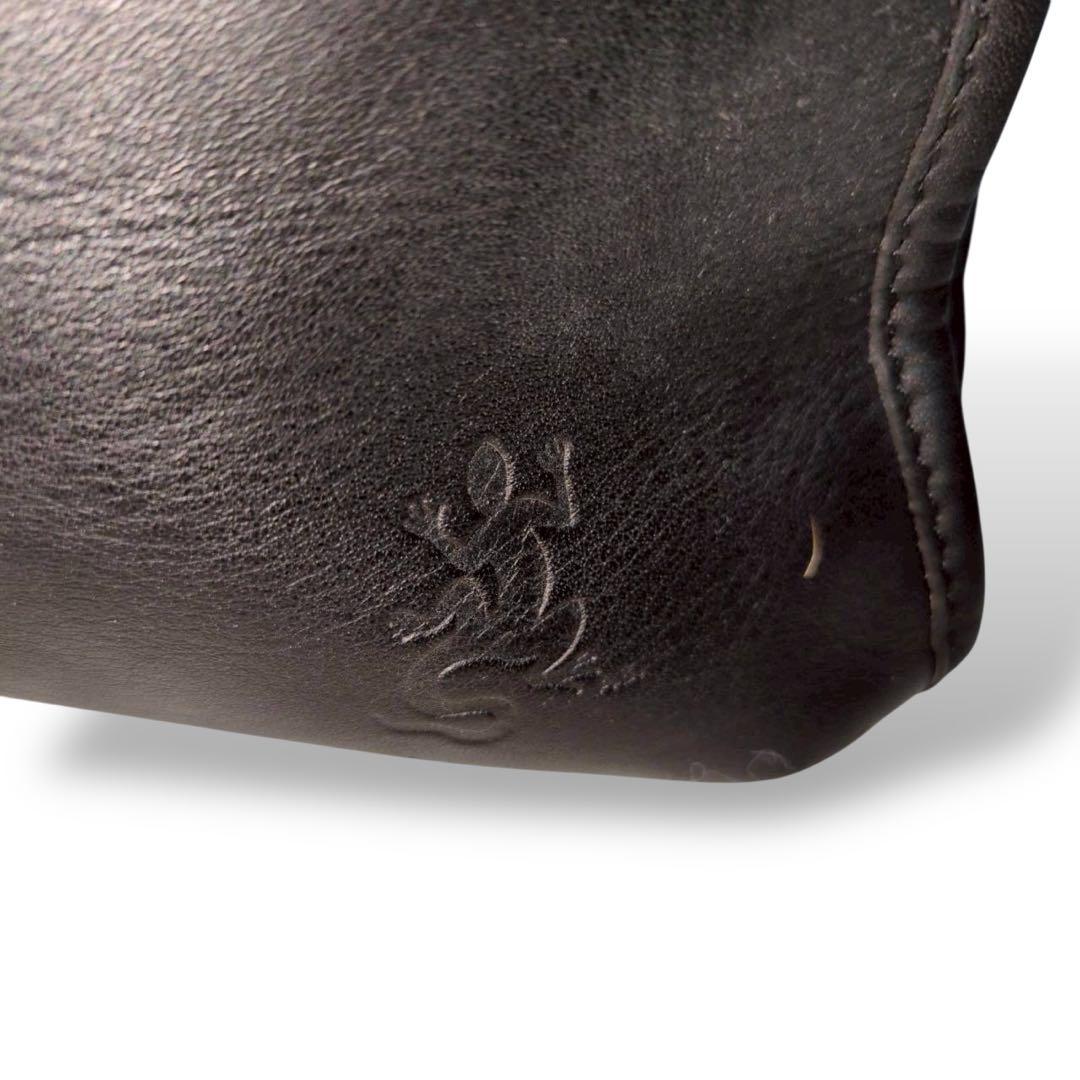 バッグ agnes.b 2way business bag leather logo