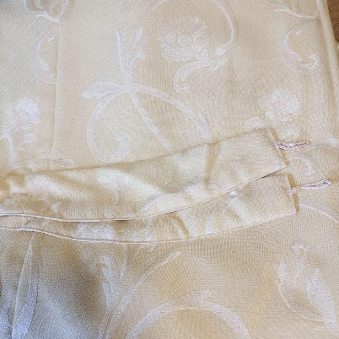 ⑲幅約105㌢×丈約198㌢(1枚)×2 両開き ドレープ スミノエ