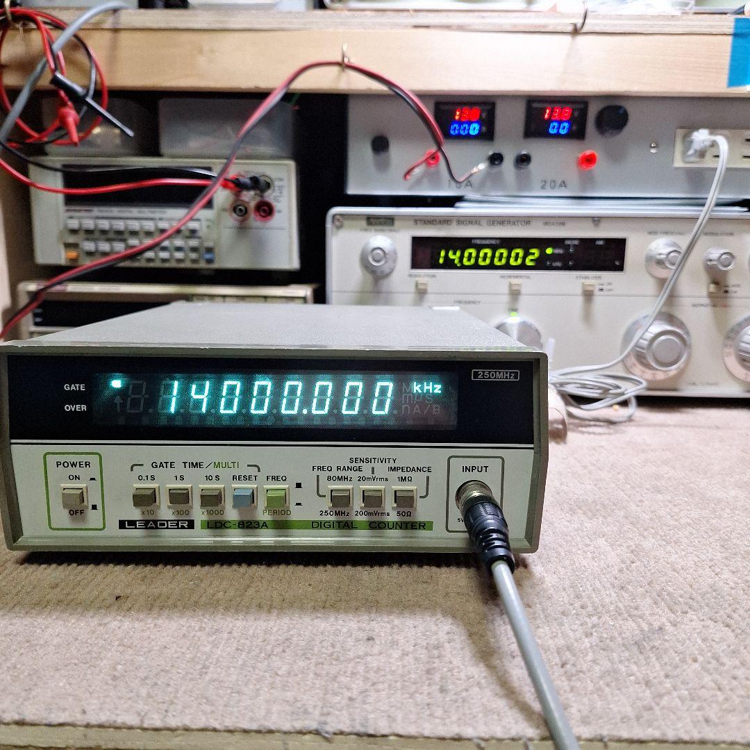 リーダーLDC-827A周波数カウンター
