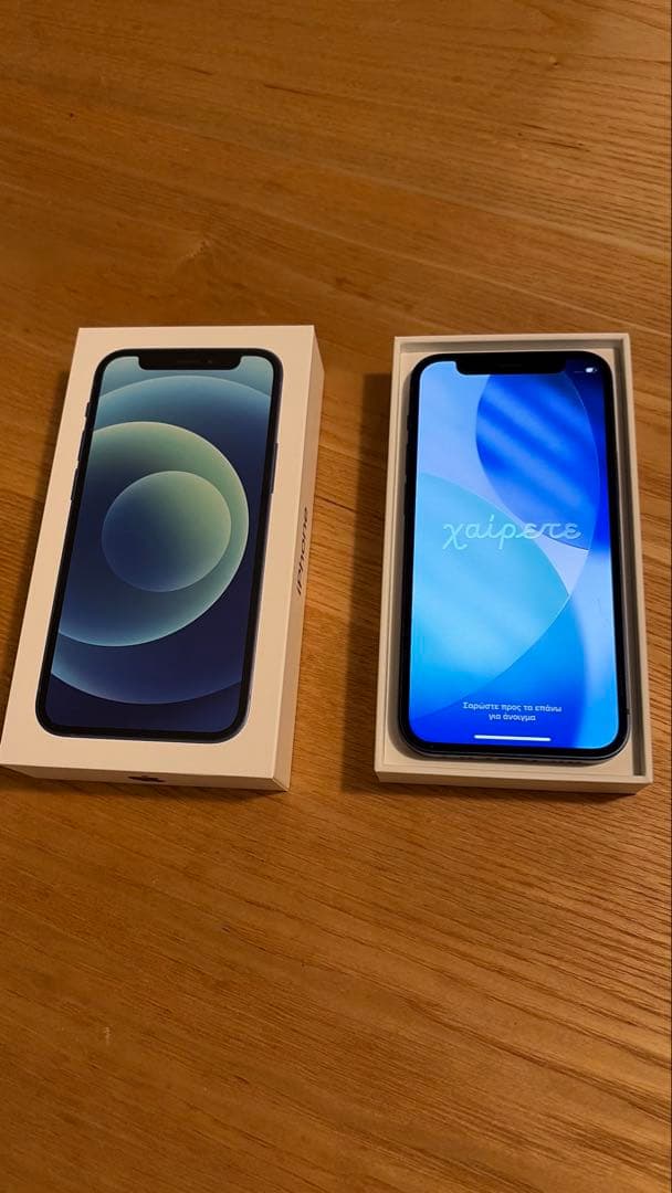 iPhone 12 miniブルー 128GB au バッテリー76%