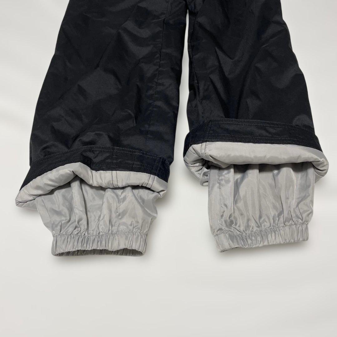 DESCENTE 子供用スキーウェア　上下セット　ライムグリーン&ブラック