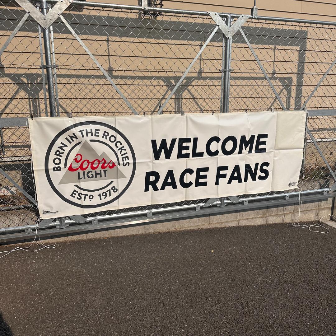 Coors LIGHT バナー ／アメリカンビール販促バナー