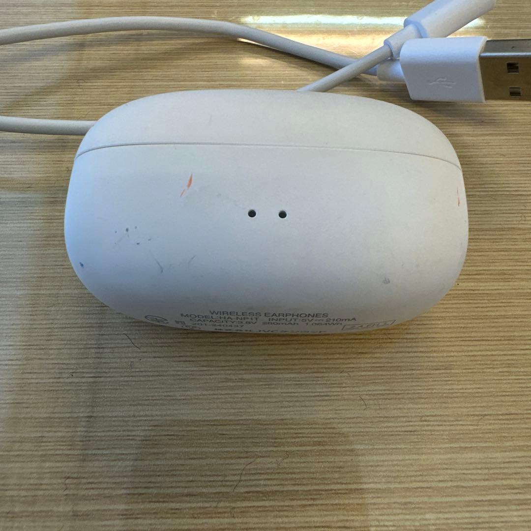 Victor ビクター HA-NP1T ワイヤレスイヤホン　片方Rのみ