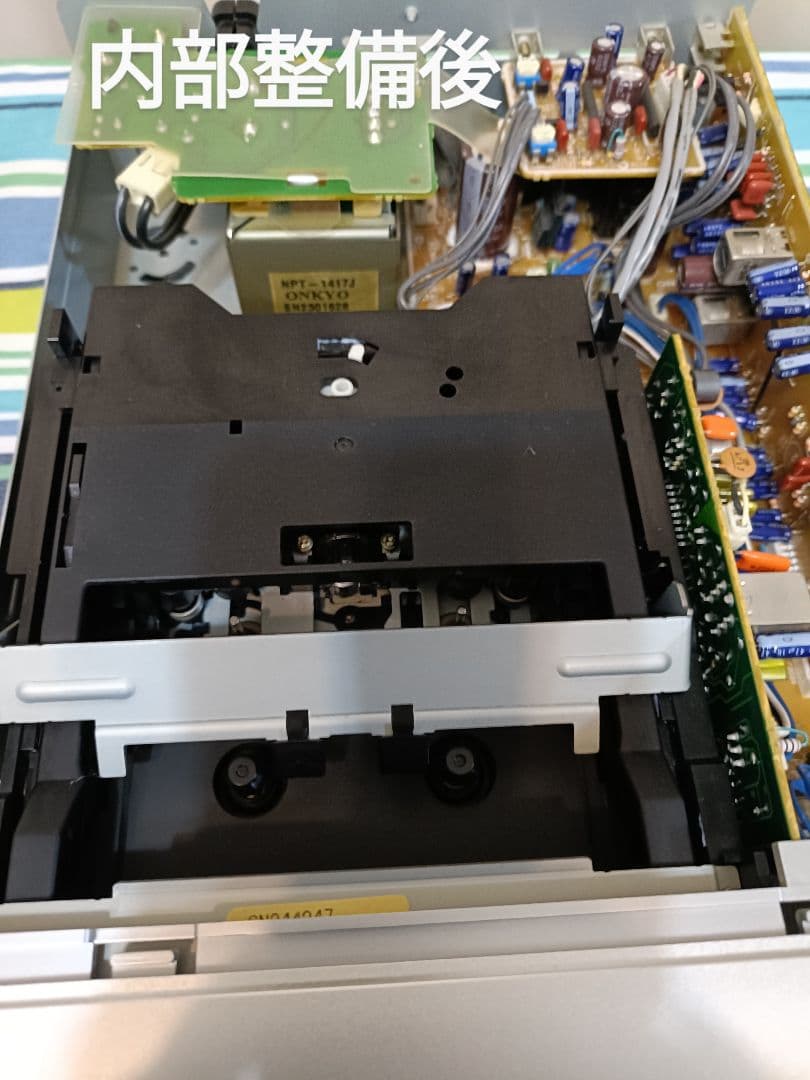 ONKYO K-SX7 カセットデッキ 整備済　完動品 各ケーブル テープ付