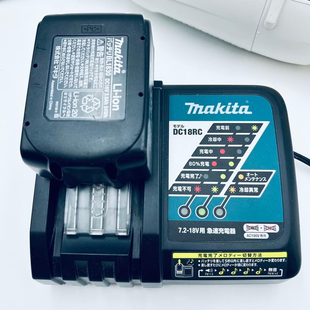 【総額75,405円】マキタ　CL180FDRFW＋BL1860B