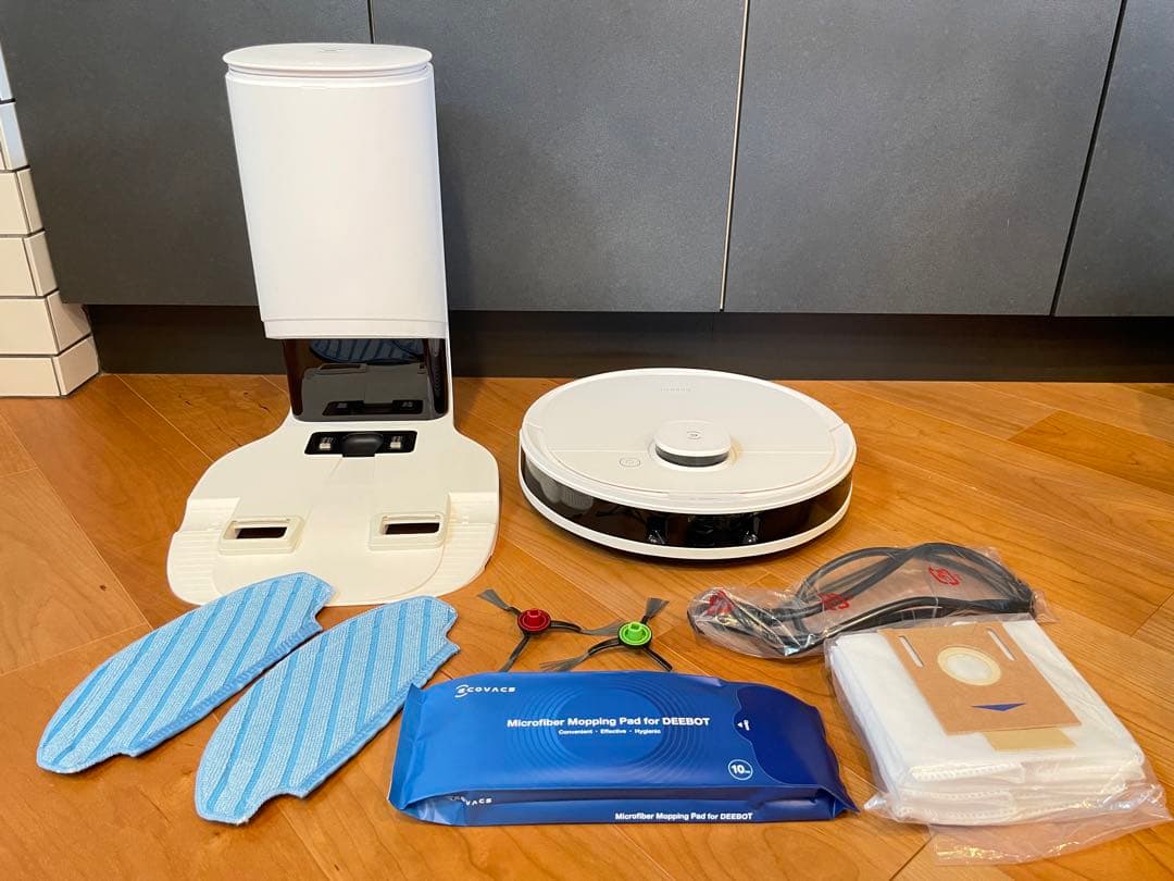 [新品交換品付き]エコバックス DEEBOT N8PRO+ ロボット掃除機