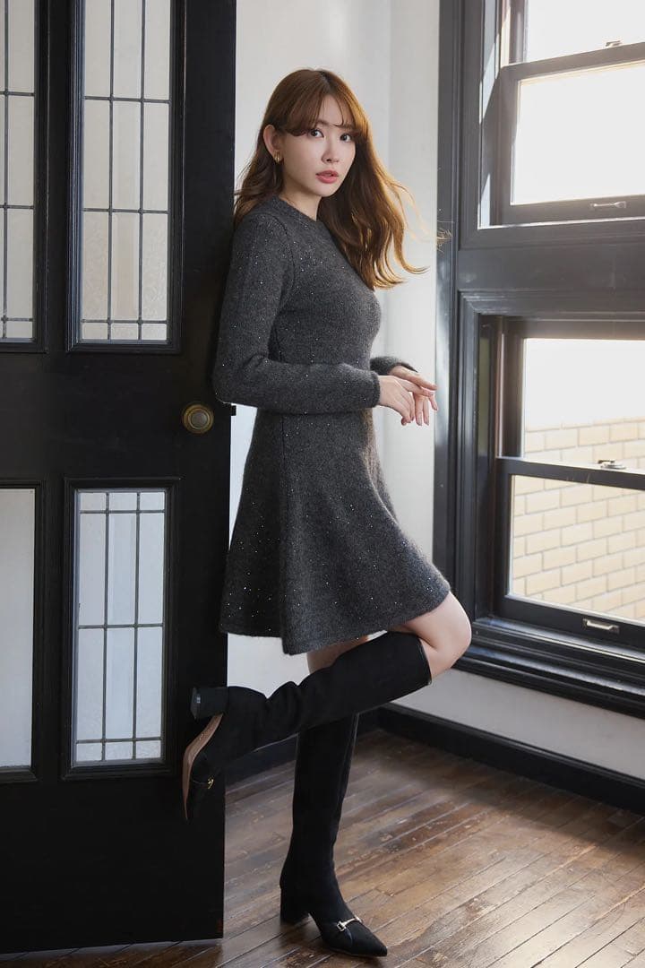 ワンピース Twinkle Flare Mini Dress