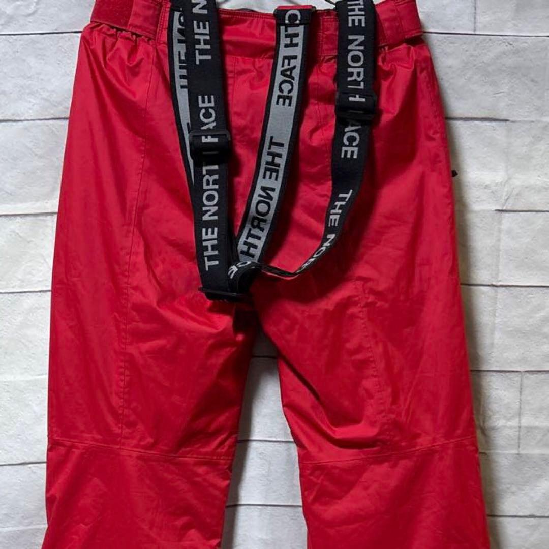 美品ノースフェイス　スキーパンツ　スノーウェア　メンズXS レディースM相当