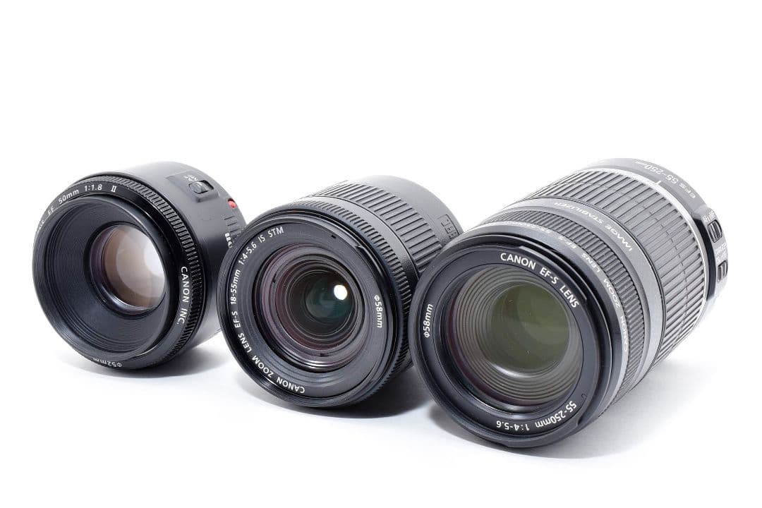 豪華 トリプルレンズセット✨キヤノン EOS KissX10i✨すぐ撮影OK！