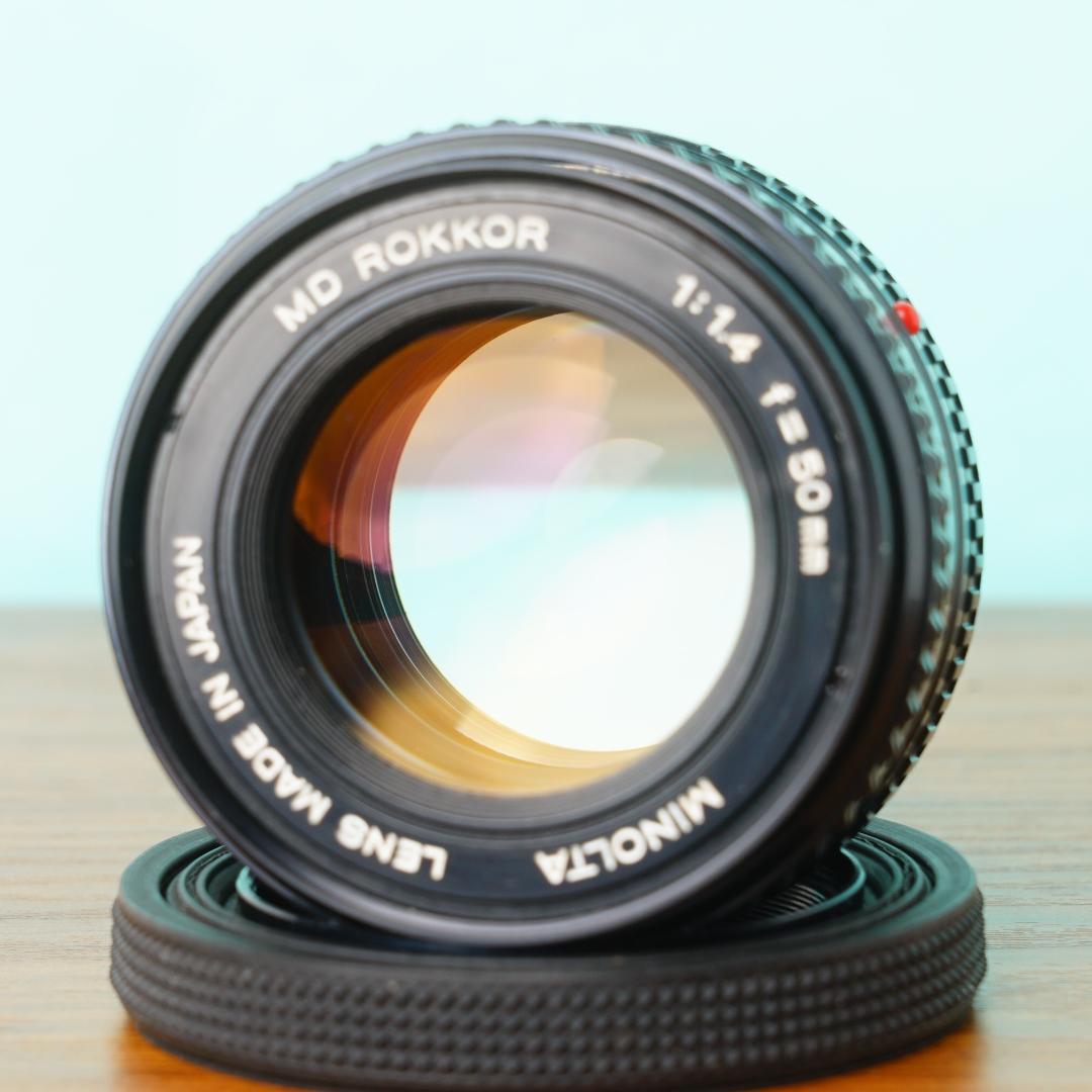 完動品◎ミノルタ XD 50mm f1.4 フィルムカメラ 38/04