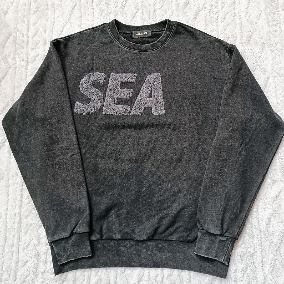 WIND AND SEA トレーナー スウェット ブラック M