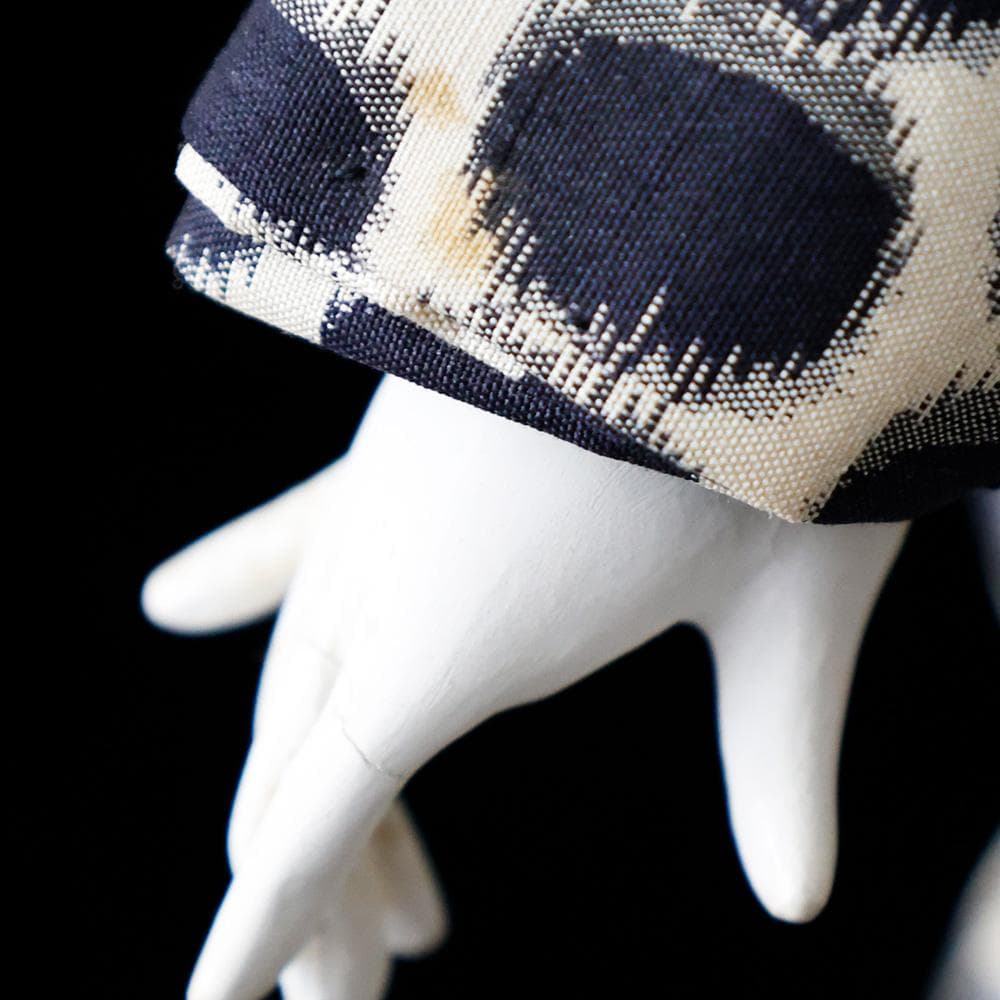 T　維文作　市松人形　曰く付き　呪いの市松人形　ホラー　着物　工芸品