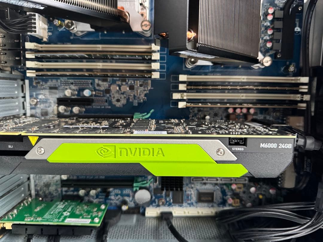 サーバー HP Z840,e5 2696v4,quadro m6000 24GB