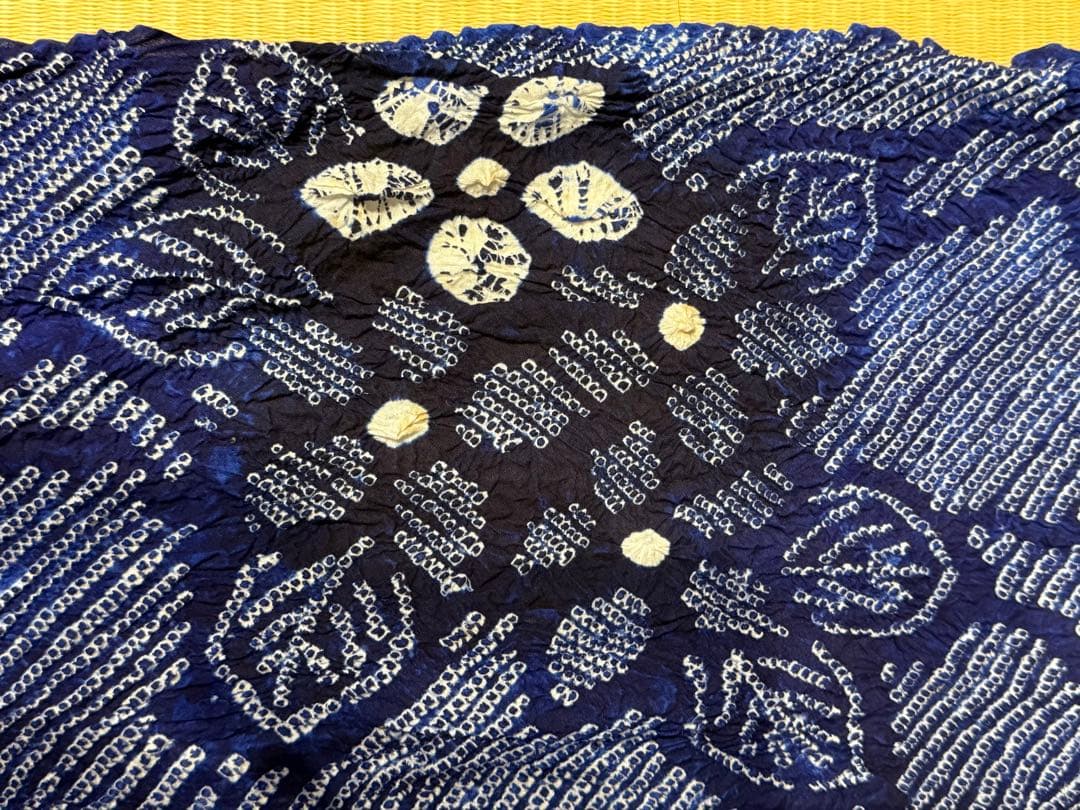 高級絞り浴衣反物