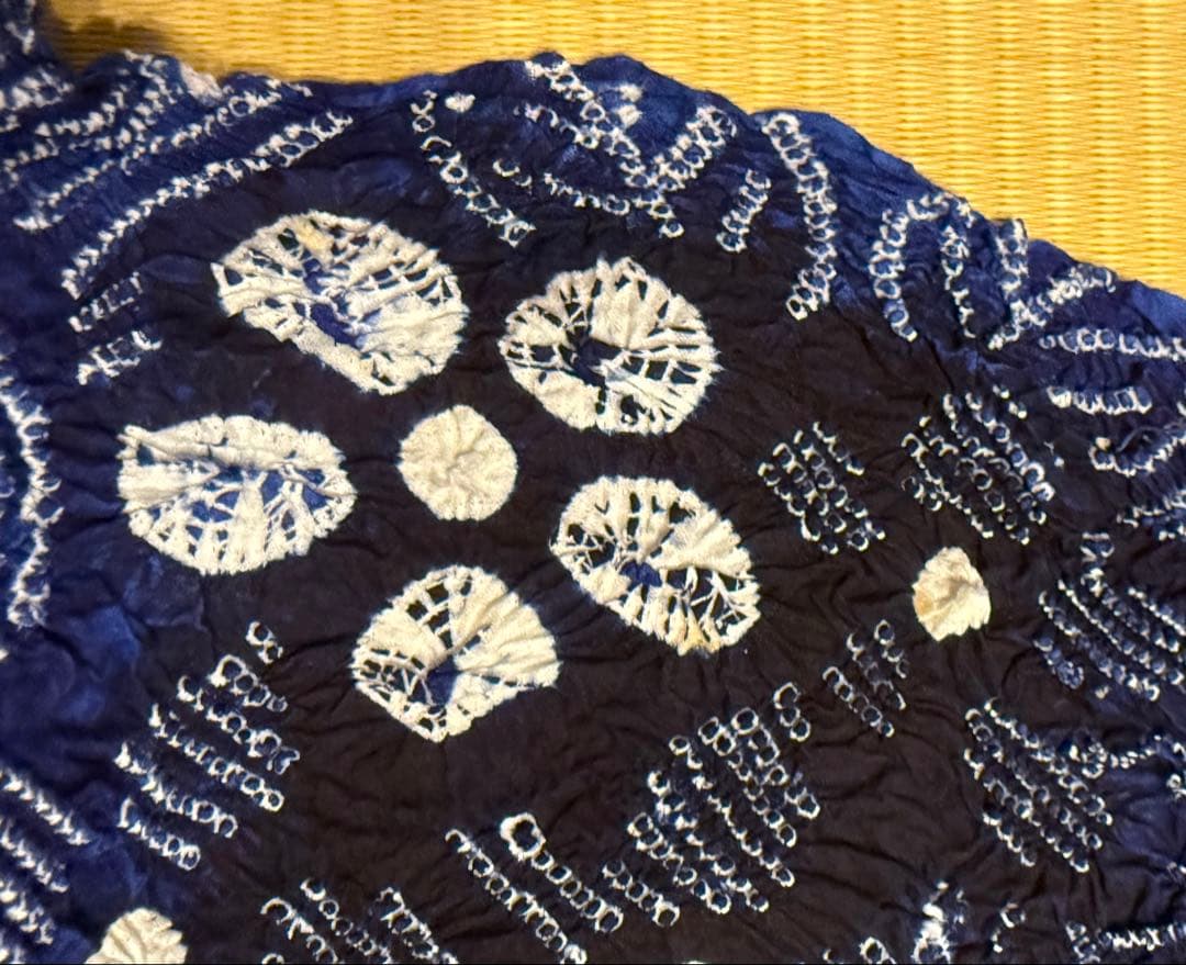 高級絞り浴衣反物