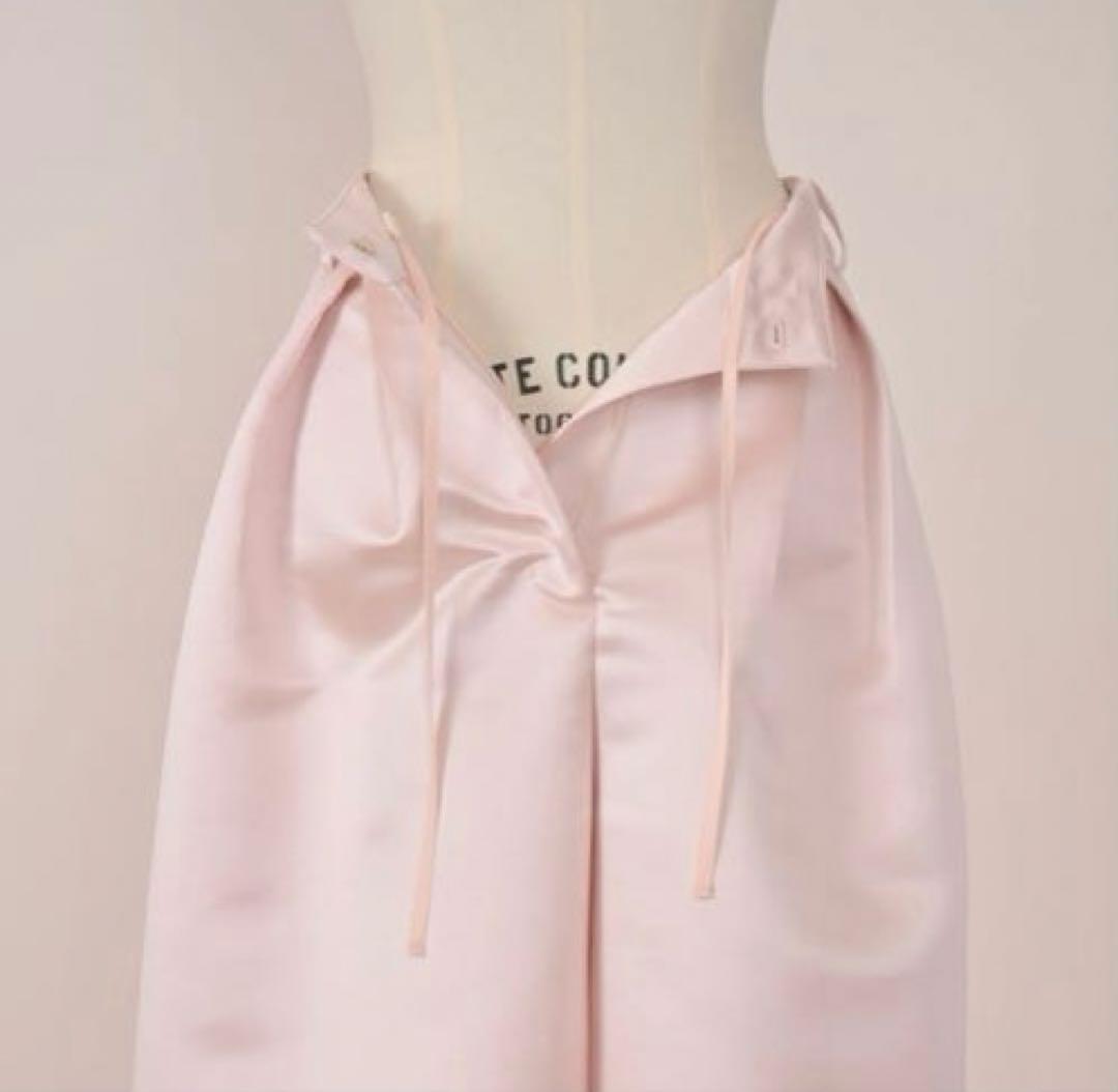 新品未使用♡Heve へイヴ サテンフレアガウチョPTパンツ ピーチ 36サイズ