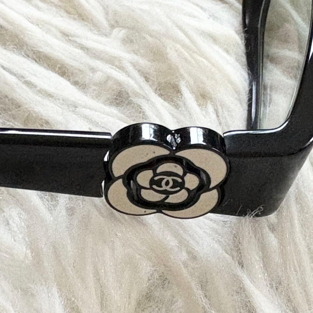 美品 シャネル メガネ 3131 ココマーク カメリア　ケース付き