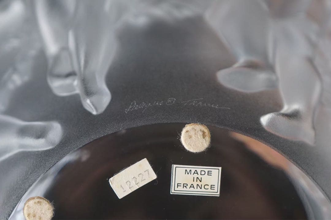 ルネ・ラリック「リュクサンブール」 花瓶 元箱あり R.LALIQUE