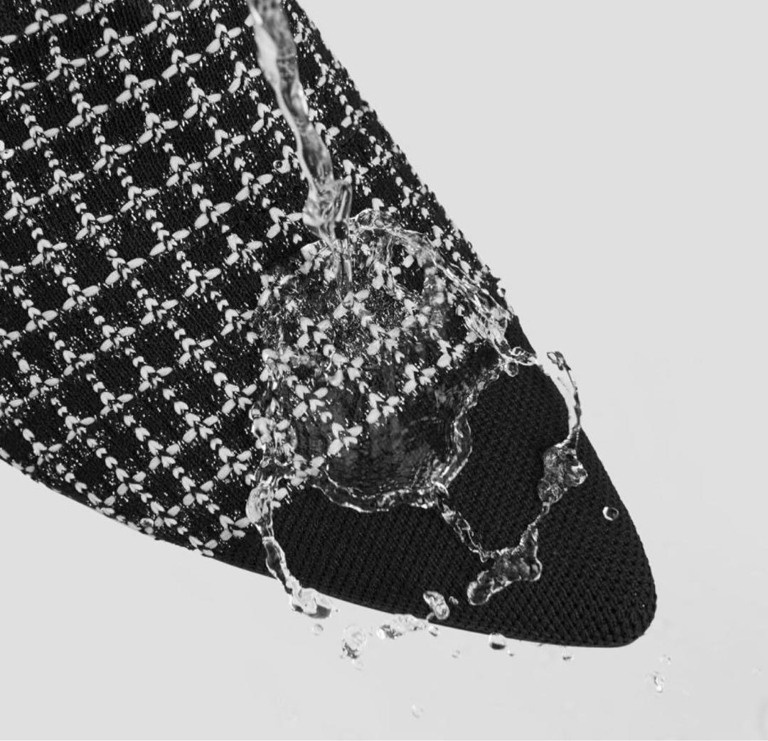 VIVAIA 撥水　ブーティ　ツイード　ほぼ新品