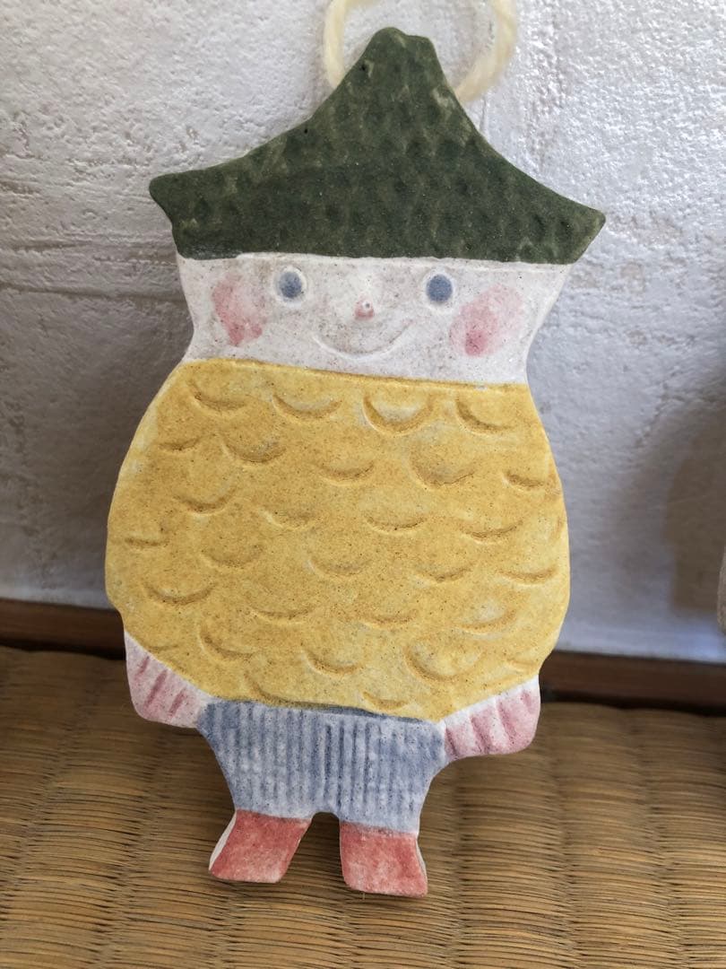 鹿児島睦さん　タペストリー　壁掛け　飾り　４人の子ども