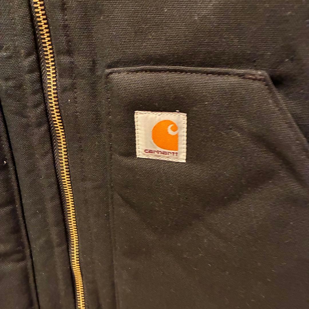 試着のみ carhart CLASSIC VEST - Black L size