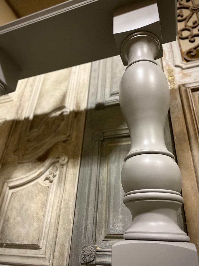 【受注製作】 ろくろ脚コンソールテーブル