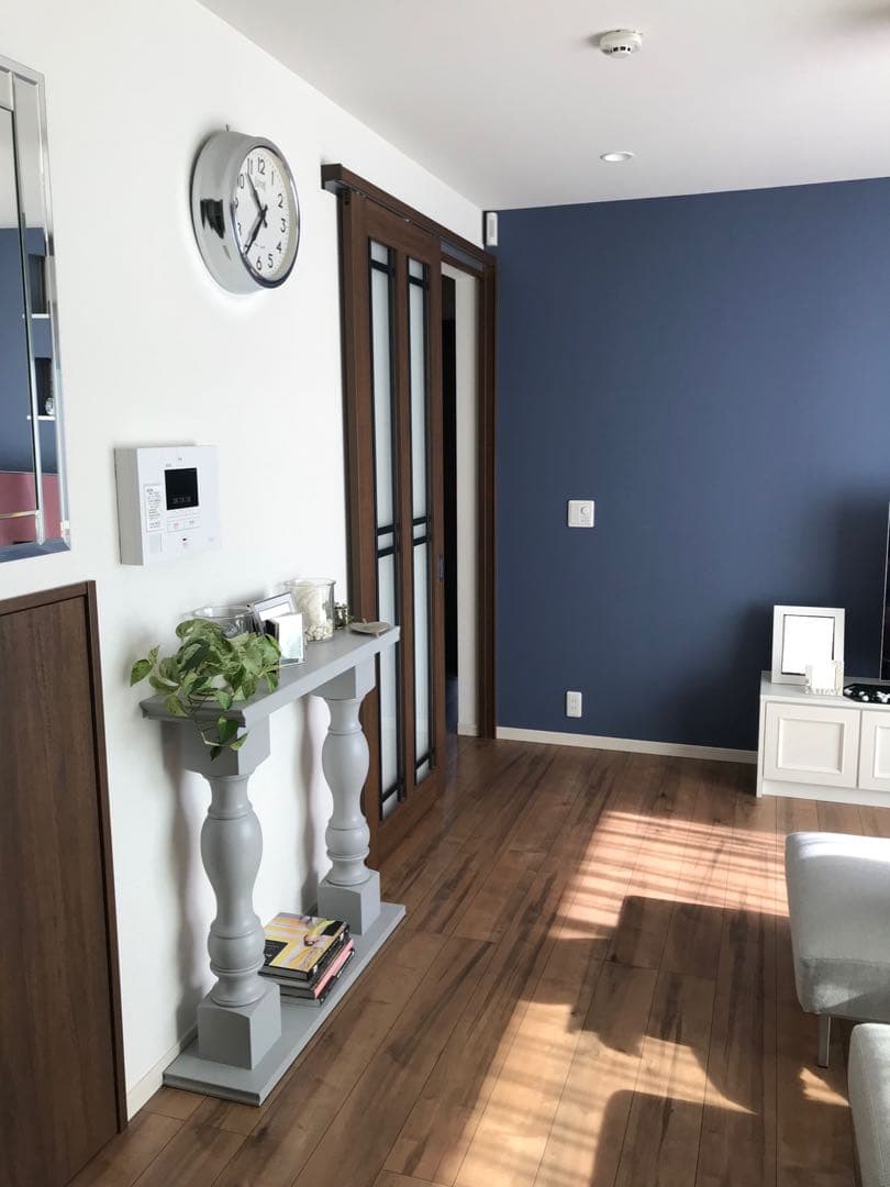 【受注製作】 ろくろ脚コンソールテーブル