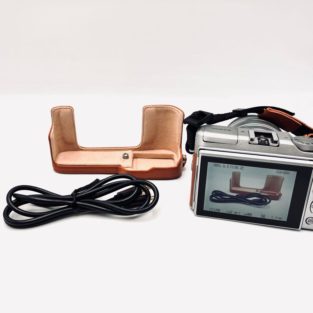 美品♪ FUJIFILM X-A5 ブラウン　15-45mmレンズキット