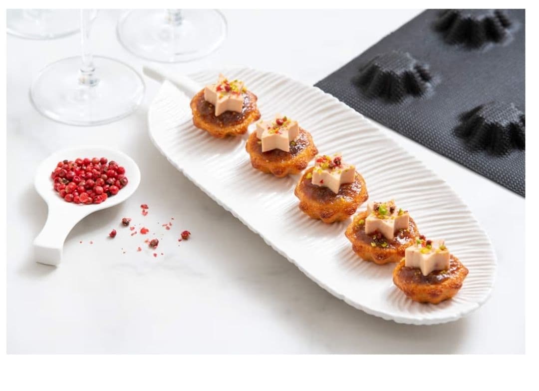 【新品未使用】ドゥマール シリコン型 フレキシパン ミニタルトレットカヌレS