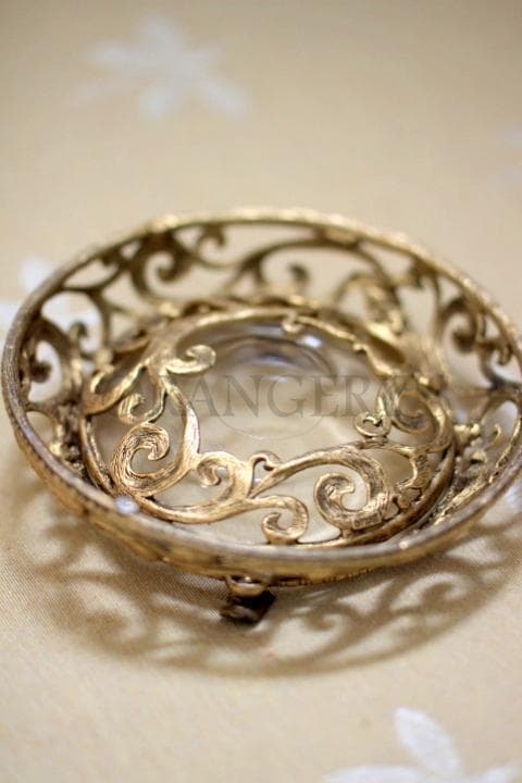 【リリィ様用】1950-1960年代ヴィンテージスクロール模様のアッシュトレィ