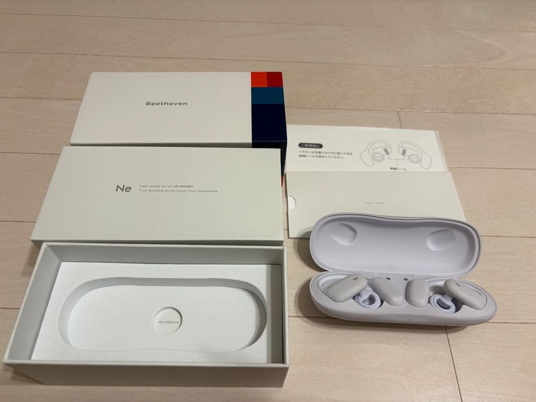 ラディウス HP-B100BT 骨伝導ワイヤレスイヤホン Beethoven