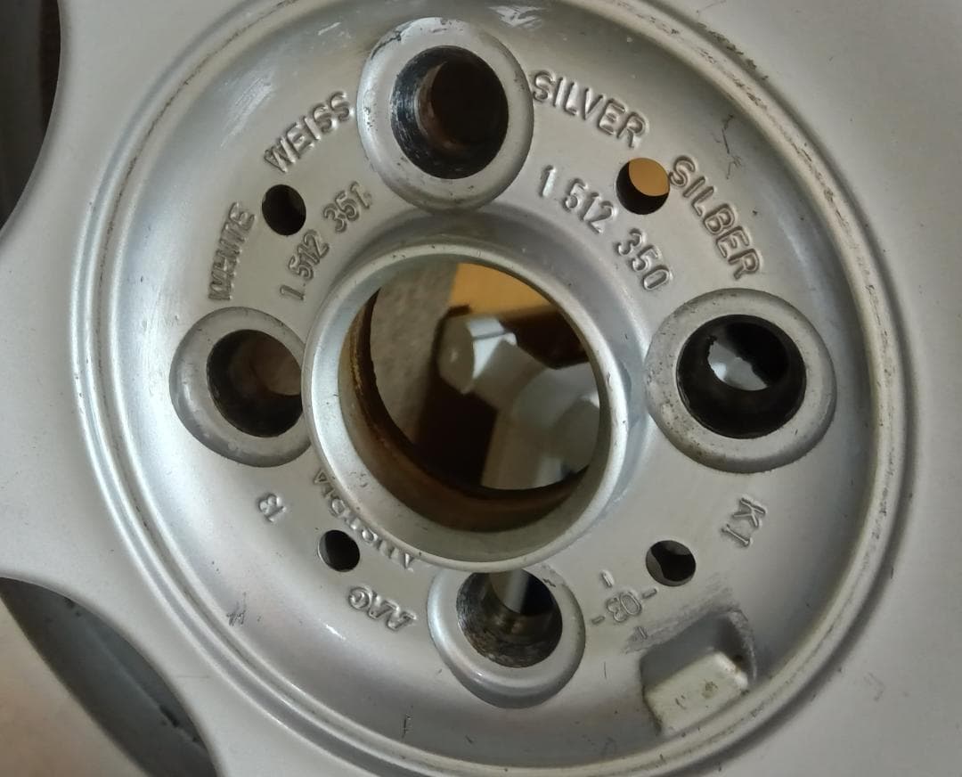 195/55R16ブリヂストンブリザックVRV2＋MINI純正ホイール④本