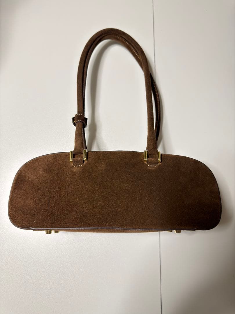【美品】BEAMS別注 CHRISTIAN VILLA スエードバッグ