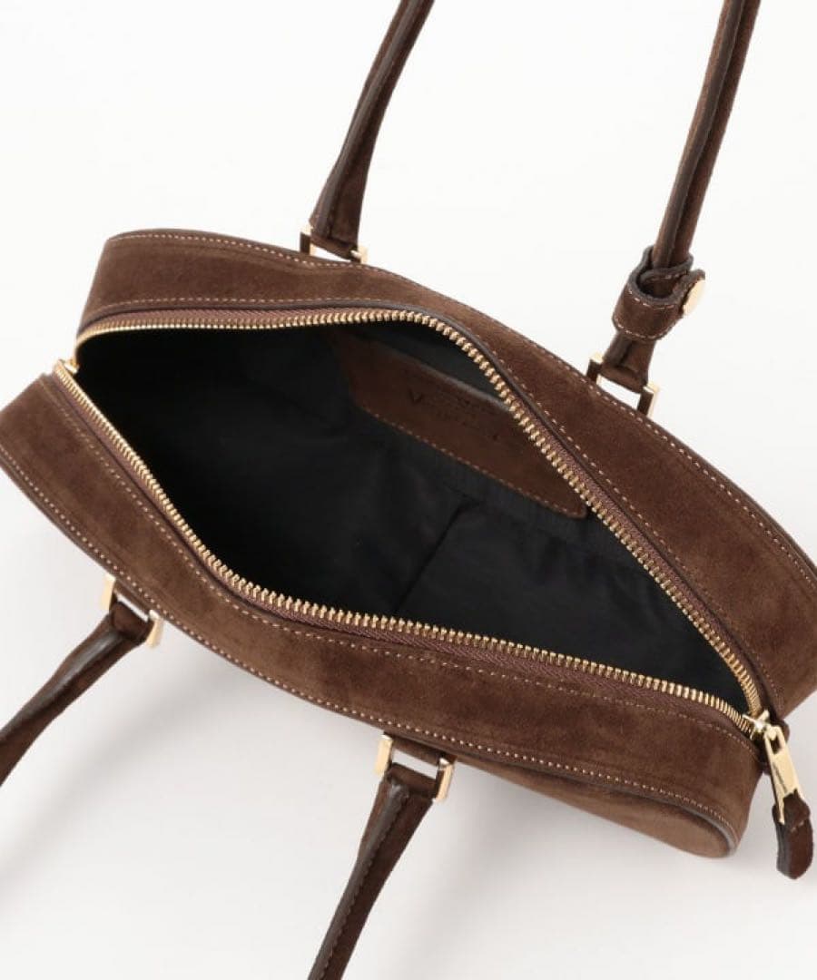 【美品】BEAMS別注 CHRISTIAN VILLA スエードバッグ