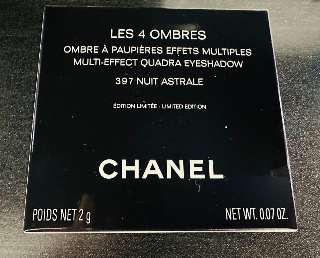 【新品未使用未開封】CHANELレキャトル オンブル ニュイ アストラル397