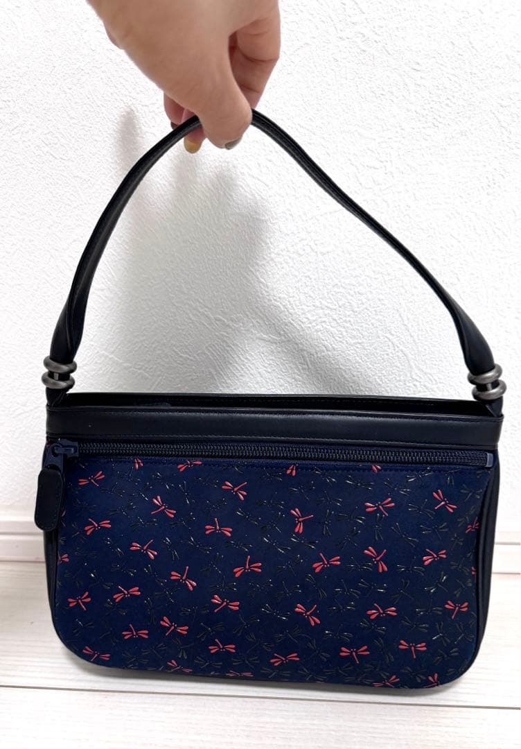 【未使用】印傳屋 インデンヤ・ハンドバッグ