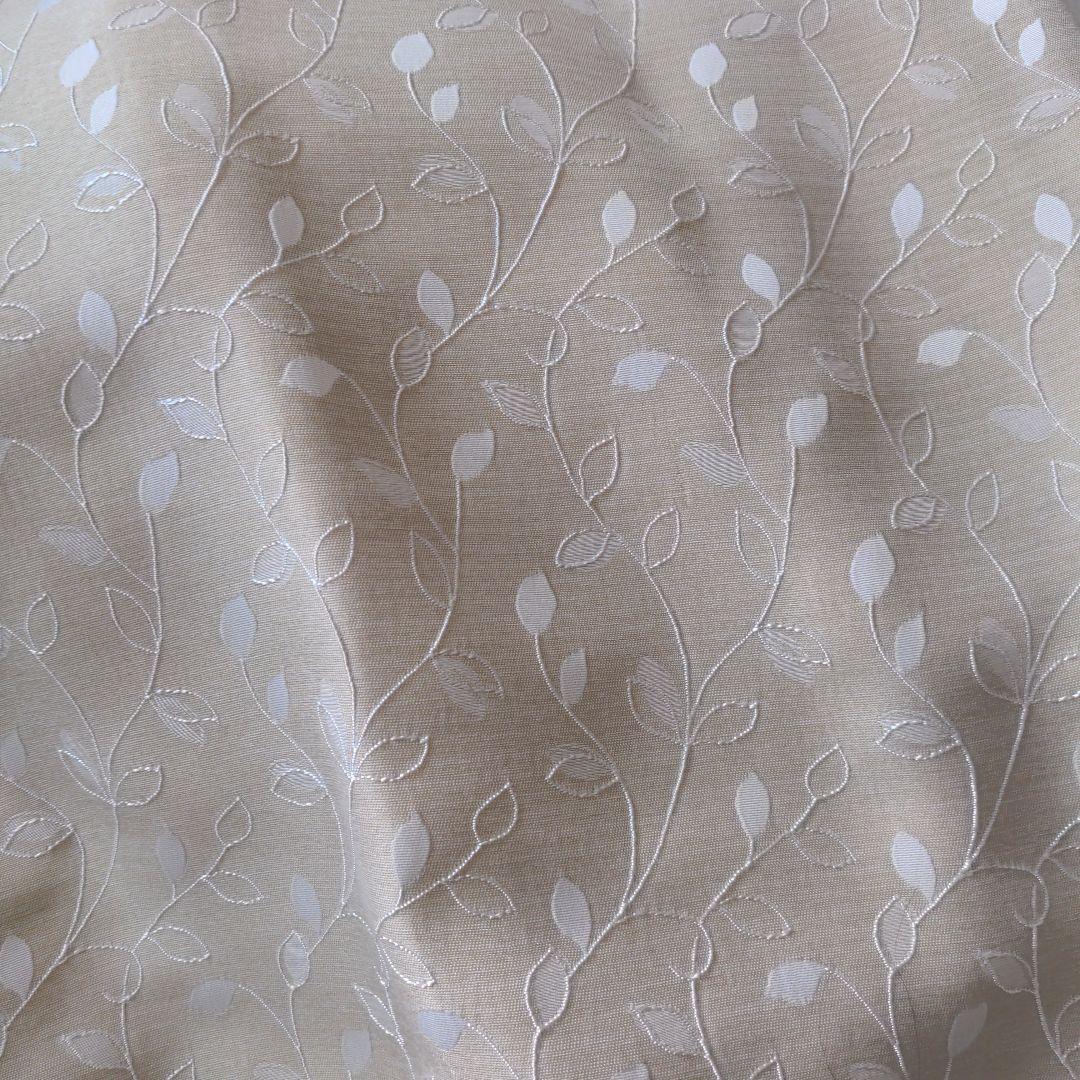 【即日発送】●SINCOL●レースカーテン×2枚●リーフ柄●95×238cm