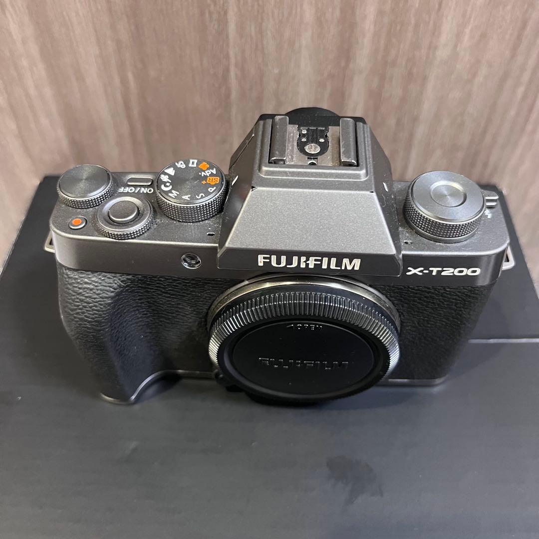 Fujifilm X-T200 純正レンズ2個・説明書等書類付き
