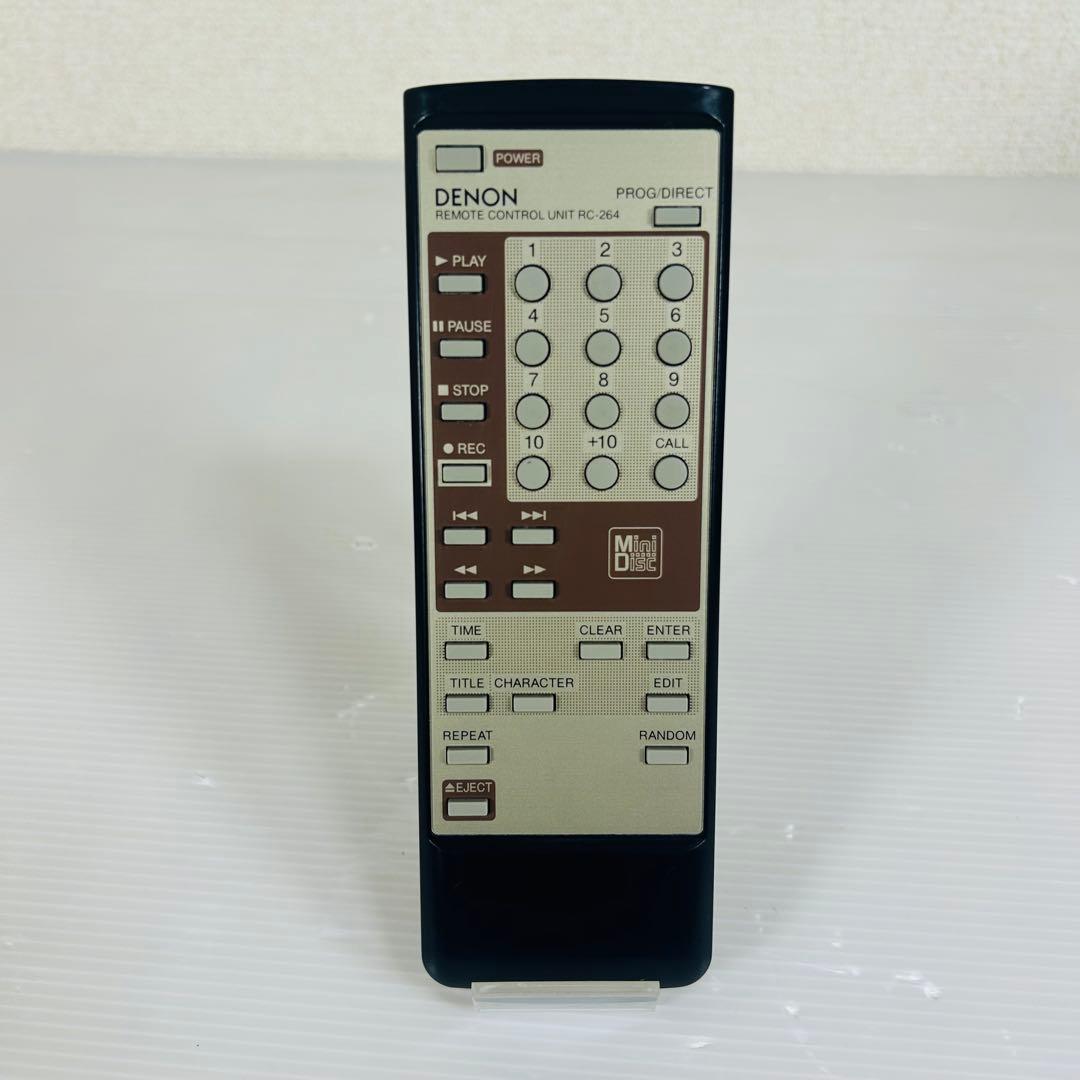 DENON DMD-F88 ミニディスクレコーダー　リモコン付き　再生OK