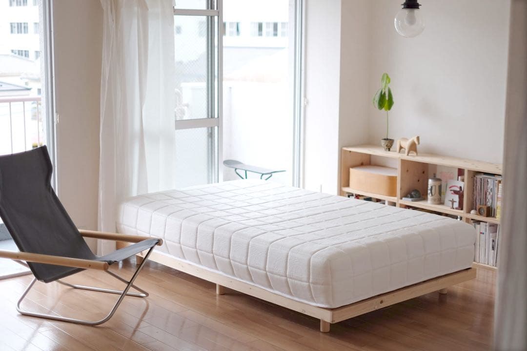 ④SLEEPY TOFU とうふマットレス ホワイト寝具 マット 【ダブル】