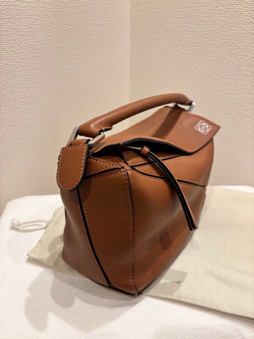 LOEWE ロエベ　パズルバッグ　スモール　タン